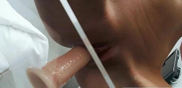  Alone Teen Girl (britney belle) Play With Sex Things As Dildos vid-10